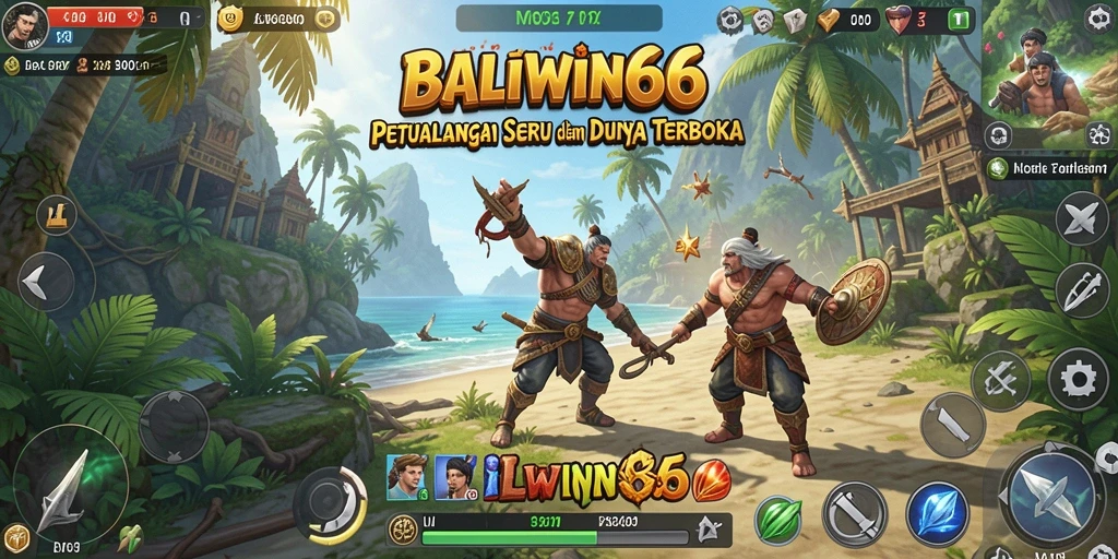 Gameplay BALIWIN66 menunjukkan kebebasan eksplorasi yang luas.
