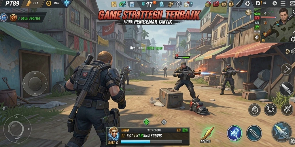Tampilan gameplay PT89 menunjukkan pertempuran taktis yang mendebarkan.