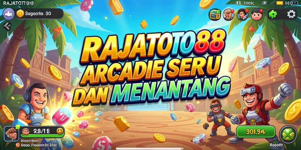 Tampilan gameplay menantang di RAJATOTO88 yang memukau.