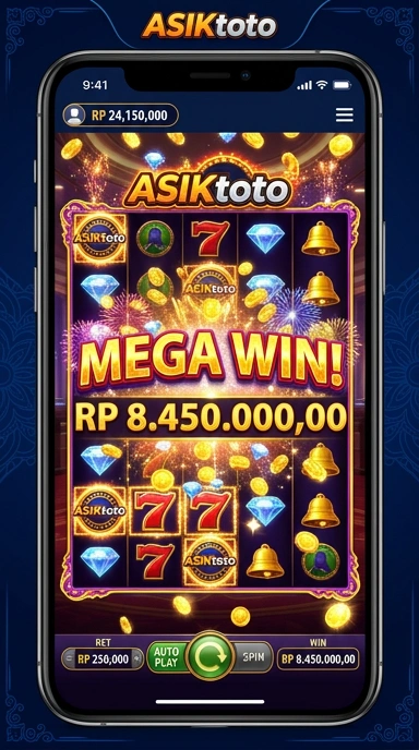 Tampilan utama aplikasi asiktoto dengan berbagai pilihan aplikasi.